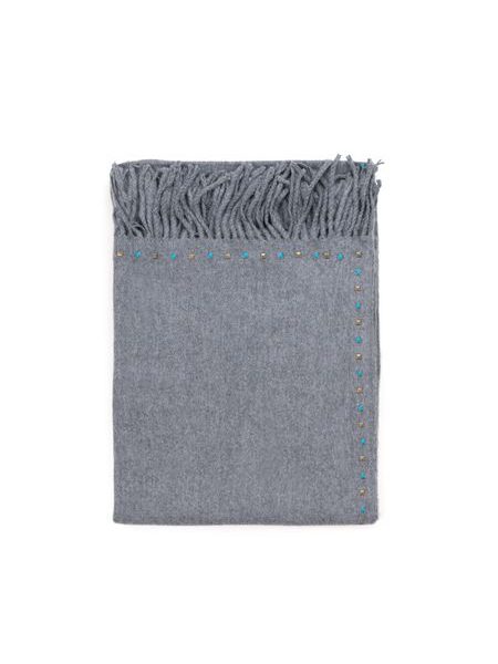 Šátek Blue gems šedý