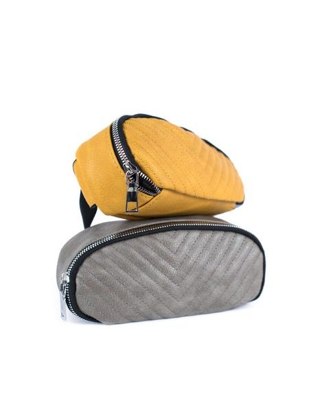 Dámská módní etue žlutá