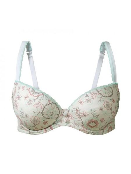 Vyztužená podprsenka s kosticí CHANGE Shelly Padded Ivory Print