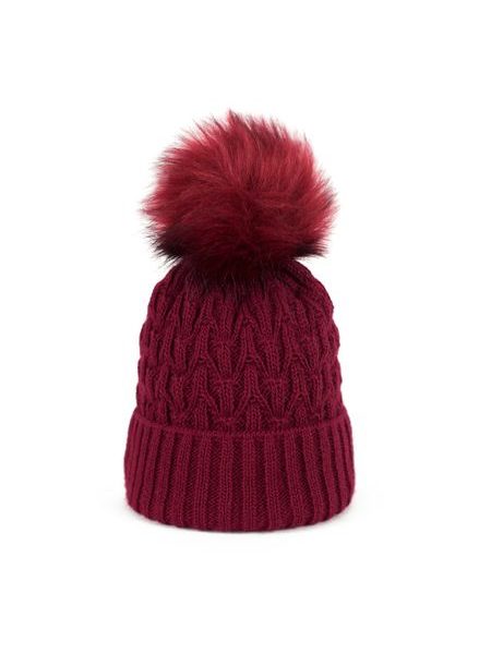 Čepice Zimní ráno modrá