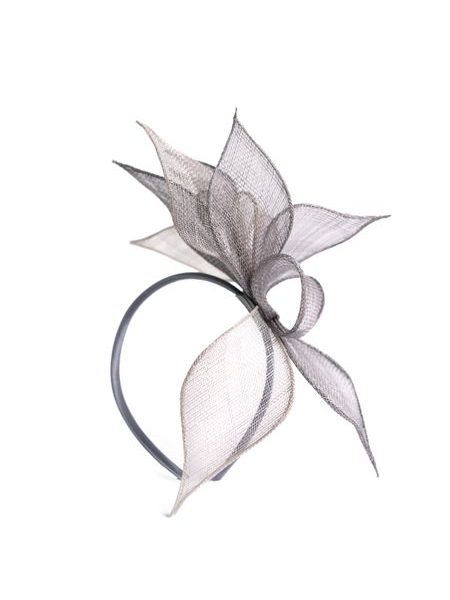 Fascinátor Erebus - světlešedý