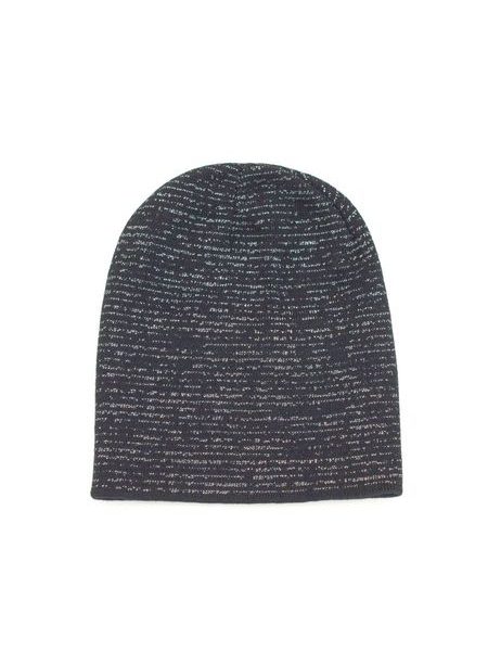 Originální čepice na zimu tmavošedá