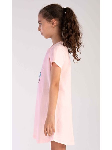 Dětská noční košile s krátkým rukávem Enjoy - světle lososová