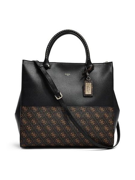 Elegantní business kabelka Guess Hailey Quattro G Shopper Tote multi