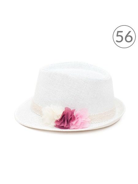 Trilby klobouk holčičí s květinami