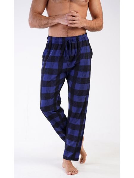 Pánské pyžamové kalhoty Johnny - modrá