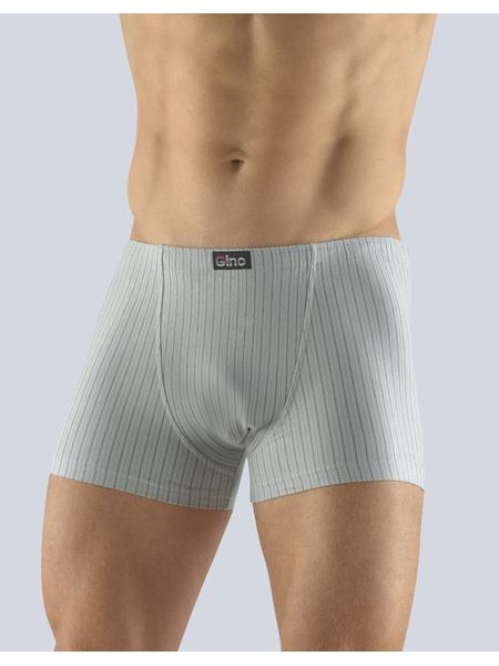 Pánské boxerky s kratší nohavičkou, kratší nohavička, šité 73097P - sv. šedá šedá