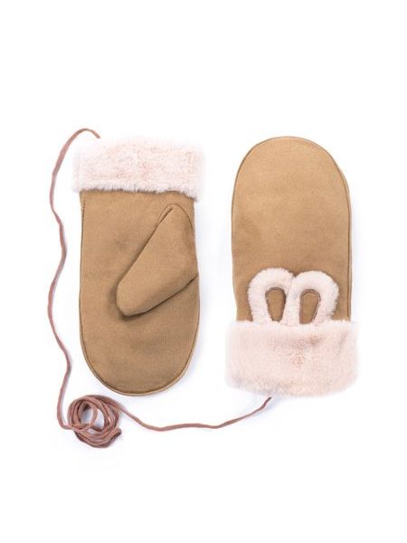 Rukavice Winter bunny růžové