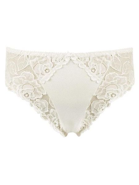 Kalhotky tanga pro plnoštíhlé CHANGE Florence String Semi smetanové