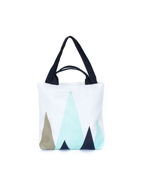 Kabelka s kočičkami černobílá