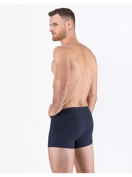 Pánské boxerky kratší nohavička, šité, s potiskem 73132 - lékořice brandy