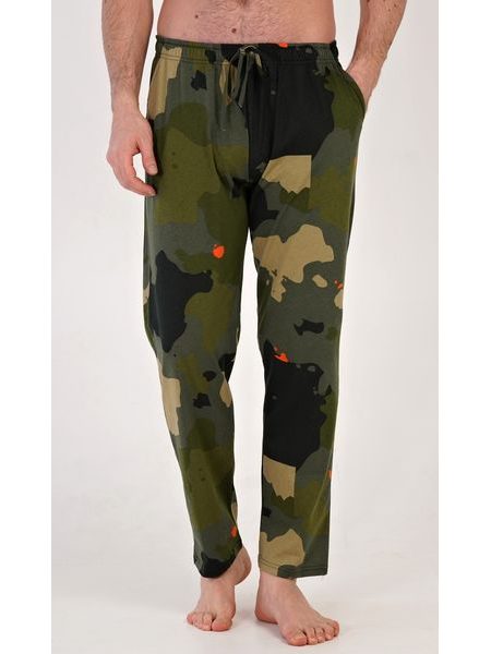 Pánské pyžamové kalhoty Marek - khaki
