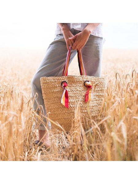 Výjimečný plážový košík