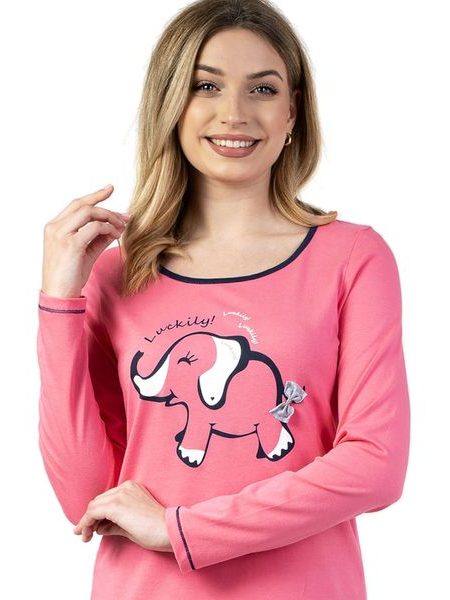 Dámská noční košilka 142 pink