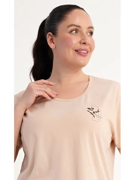Dámské pyžamo kapri Laura - černá
