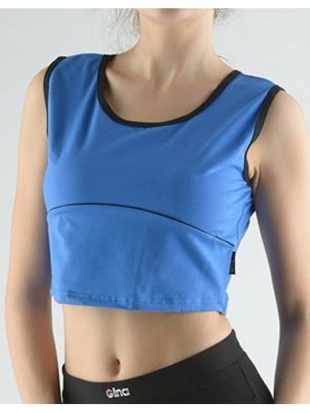 Dámský top tílko, širší ramínka, šité 97020P - atlantic černá