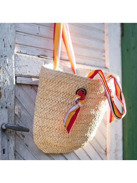 Výjimečný plážový košík