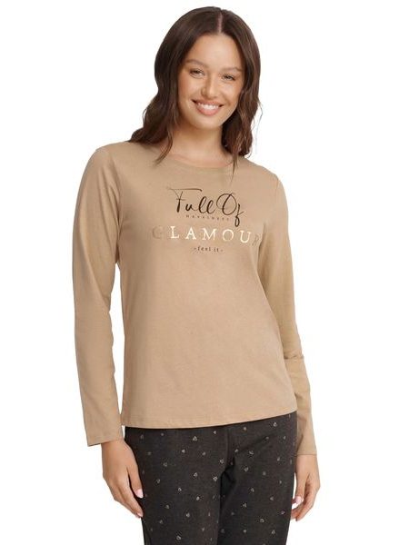 Dámské pyžamo 40936 Glam beige