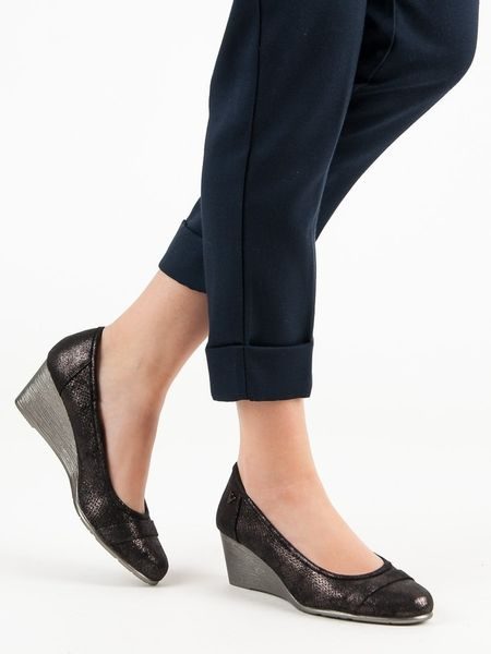 Brokátové lodičky na klínu vinceza