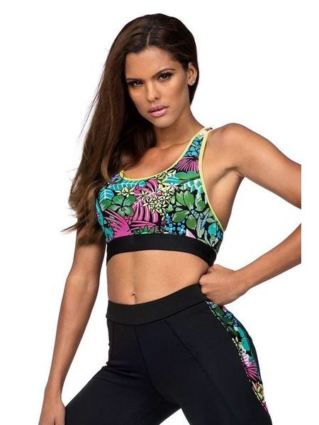 Fitness podprsenka Bonna květy