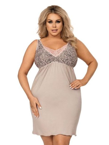 Luxusní košilka Selma cappuccino