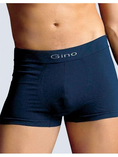 Pánské boxerky s delší nohavičkou, delší nohavička, bezešvé, jednobarevné MicroBavlna 54000P - lékořice