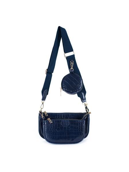 Kabelka Luisa 3v1 modrá