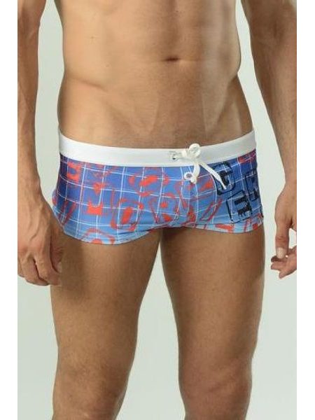 Pánské plavky GERONIMO 1630B2 modré