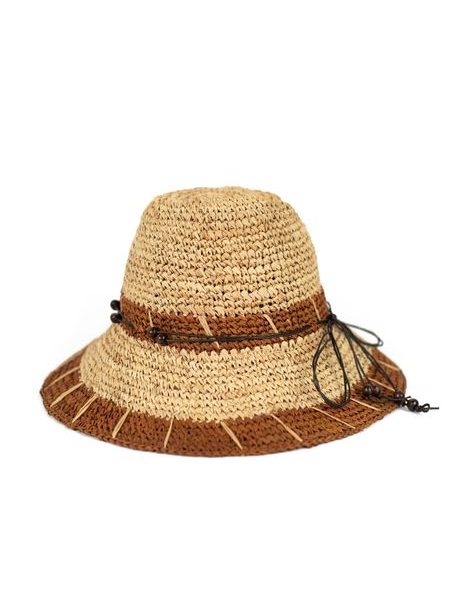 Klobouk se žlutou obrubou - hořčicový