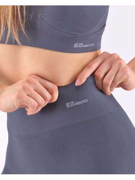 Boxerky s dlouhou nohavičkou EcoBamboo - Kouřová