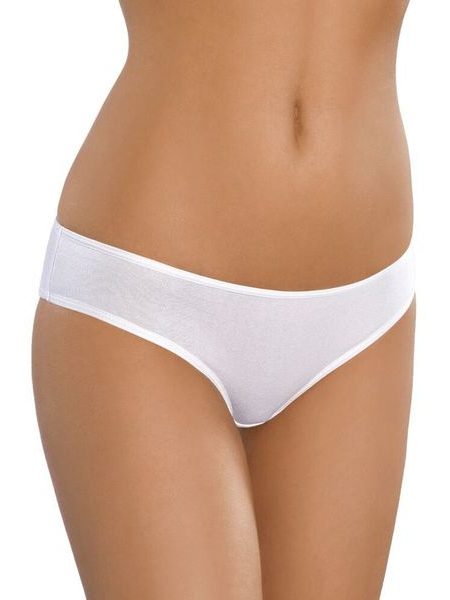 Bavlněné bokové kalhotky 15 bílé