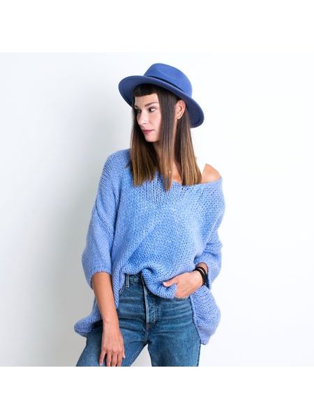 Dámský klobouk vlněný šedý