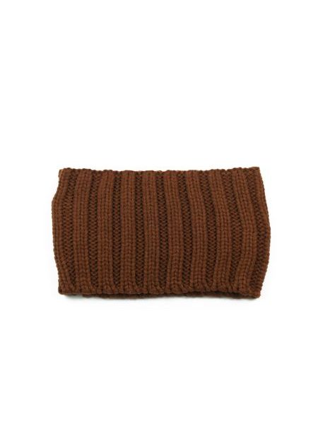 Klasická čelenka tmavě hnědá