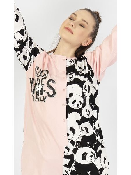 Dámský overal Good vibes - světle růžová