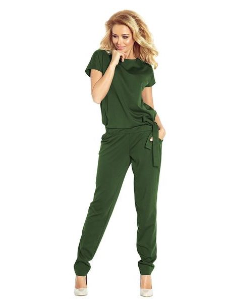 Elegantní khaki overal