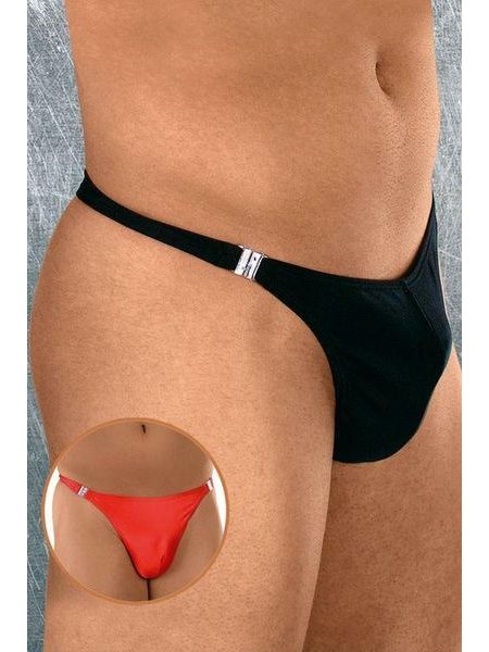 Pánská tanga SOFTLINE 4432 černá