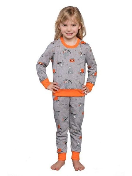 Dětské pyžamo Orso šedé