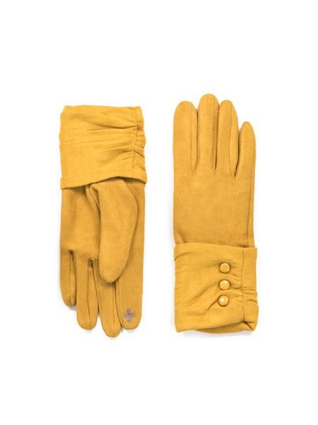 Dámské elegantní rukavice vínové