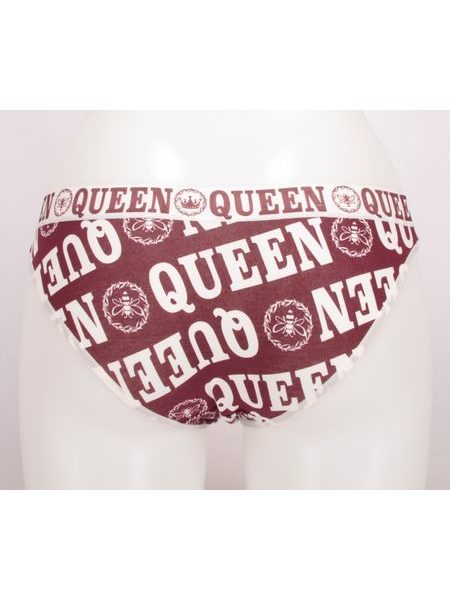 Dámské kalhotky Little queen - tmavě růžová