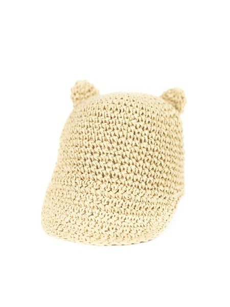 Roztomilý klobouček s oušky - béžový