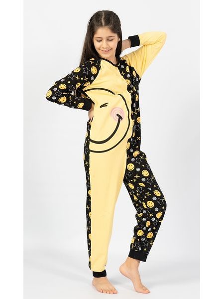 Dětský overal Smile - žlutá