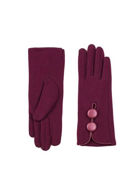 Vkusně zdobené elegantní rukavice světle šedé