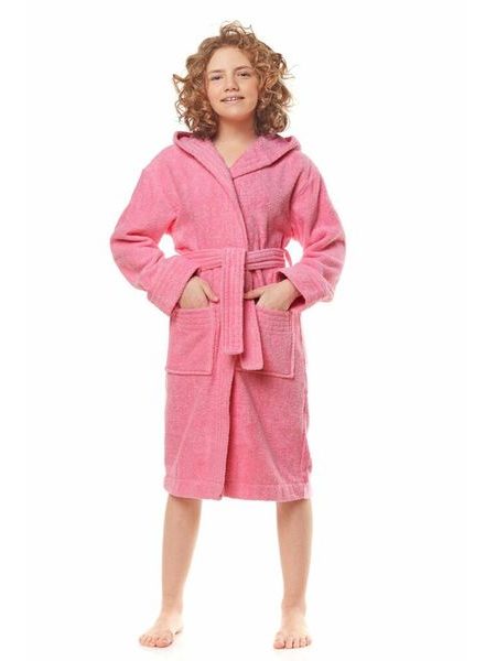 Dívčí froté župan Mona růžový