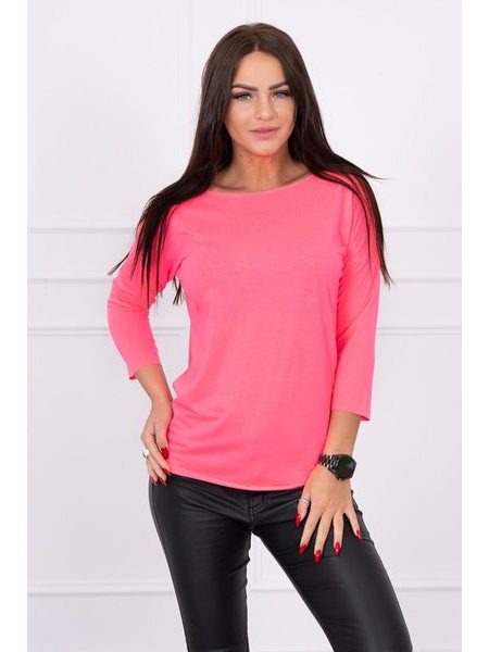 Tričko "CASUAL", neonově růžová
