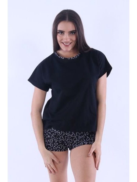 Dámské pyžamo Lada 1 černé