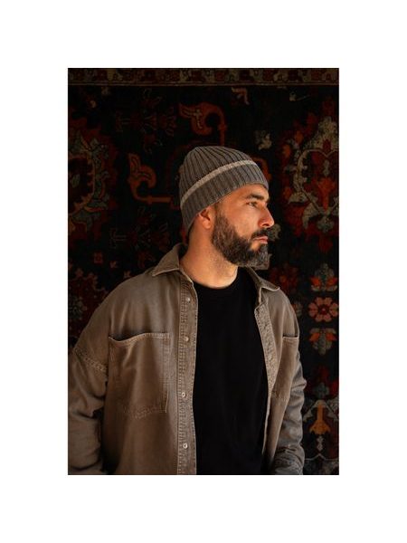 Čepice Dylan - světlešedá