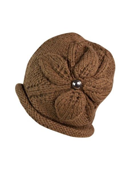 Dámská čepice Šarlota hnědá