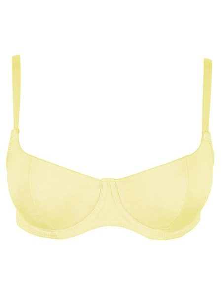 Vyztužená podprsenka CHANGE Jasmine citronově žlutá