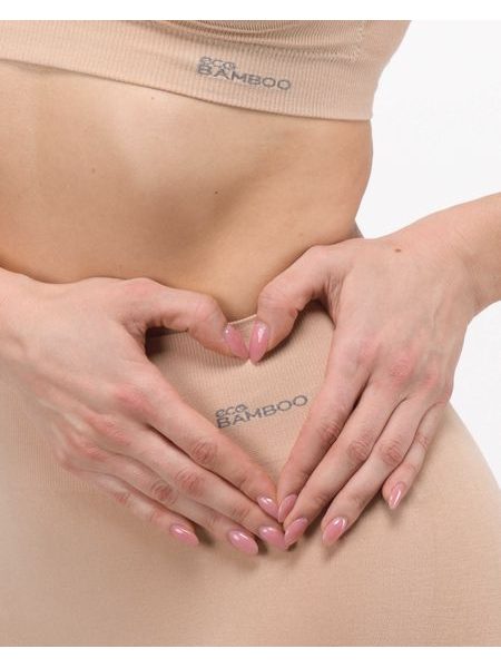Boxerky s dlouhou nohavičkou EcoBamboo - Kouřová
