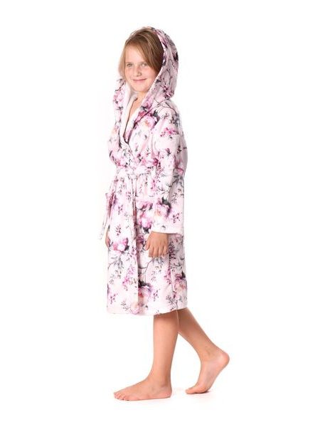 Dětský župan Toya růžová